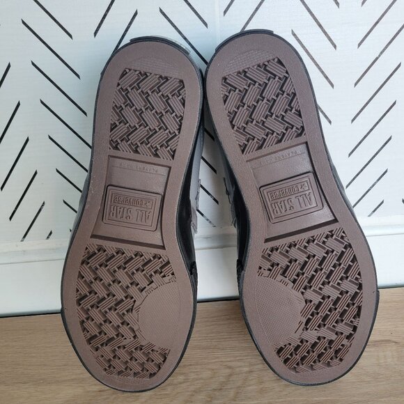 ⭐⭐CONVERSE Star Player 76 Luxe Ox Leather Grey Sz 8 Men's Shoes Sneaker A12406C⭐ - Picture 6 of 11